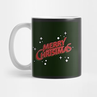 Merry Christmas Typo with background Mug